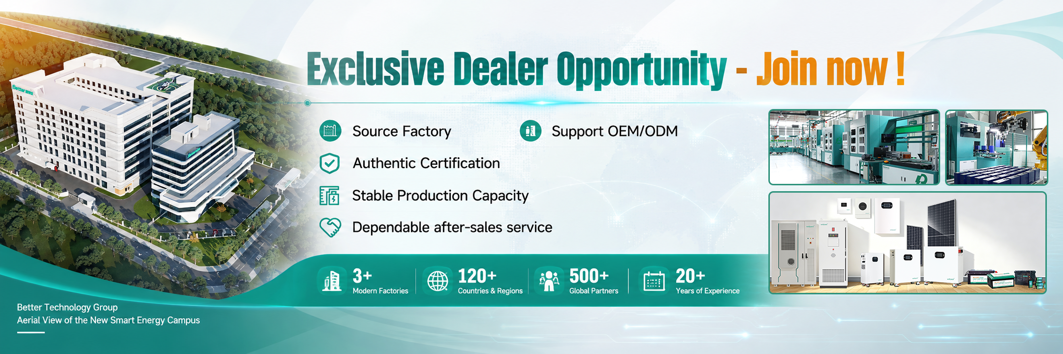 Exclusive Dealer Opportunity