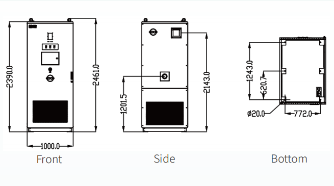 WP-EIB 100kW/215kWh Air-cooled Energy Storage Integrated Cabinet(images 6)