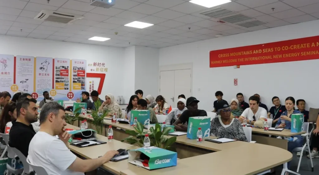 International Exchange | Delegation of the International New Energy Study Tour Visits Xiamen Better Technology Group（images 3）