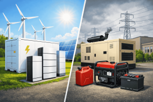 Energy Storage vs Traditional Power Backup Solu...